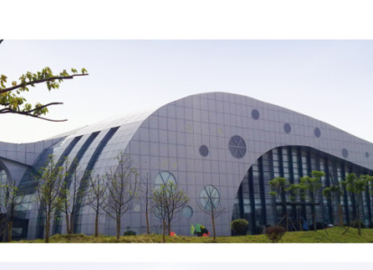荥阳会议中心外景网架工程